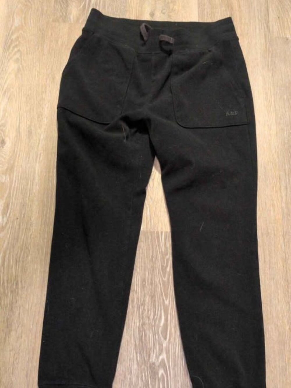 Abercrombie Kids Black Joggers 9/10